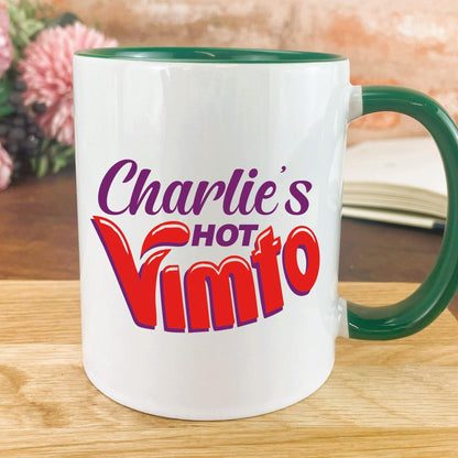 Hot Vimto - Personalised Ceramic Mug - Manchester Regional Gift for a true Manc'