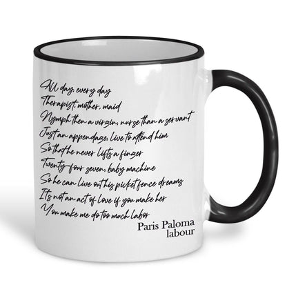 Paris Paloma Labour Ceramic Mug