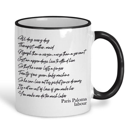 Paris Paloma Labour Ceramic Mug