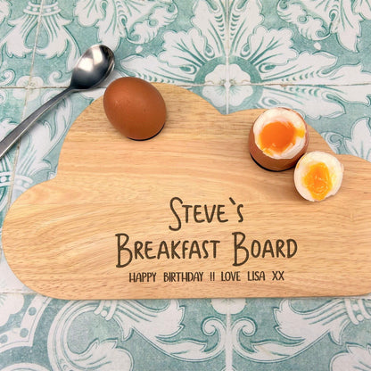 Personalised Breakfast Board - Egg & Soldiers - Personalised Gift