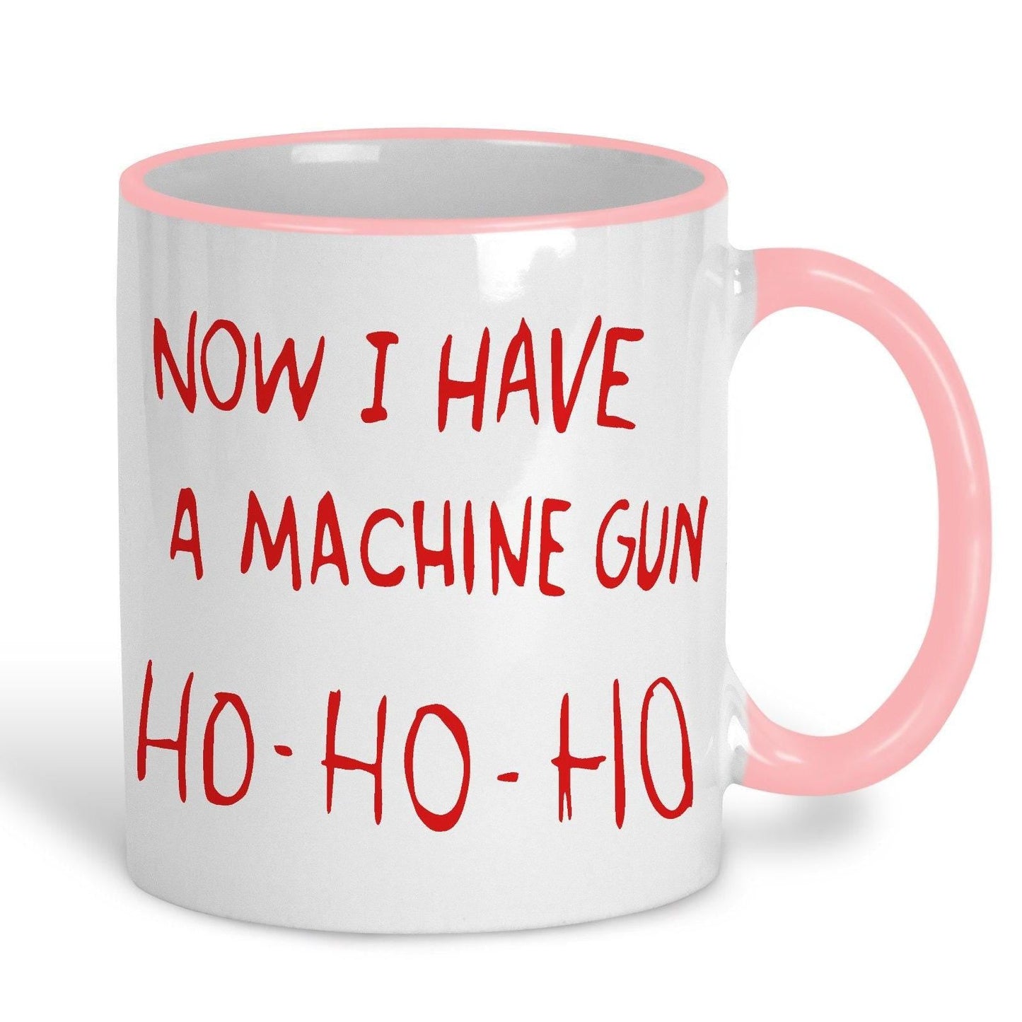Die Hard Machine Gun Ho Movie Quote Christmas Movie Ceramic Mug