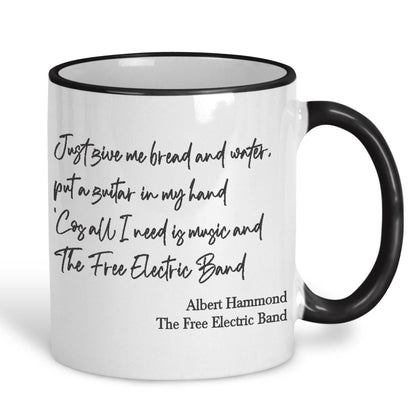 Albert Hammond Free Electric Band Mug | 7