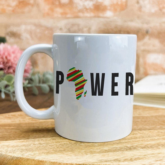 African Power Heritage History Mug