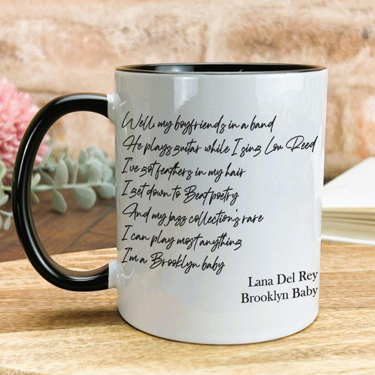 Lana Del Rey Brooklyn Baby Ceramic Mug