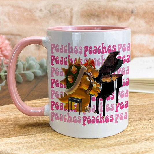Bowser Peaches Song Mug Super Mario Bros Movie