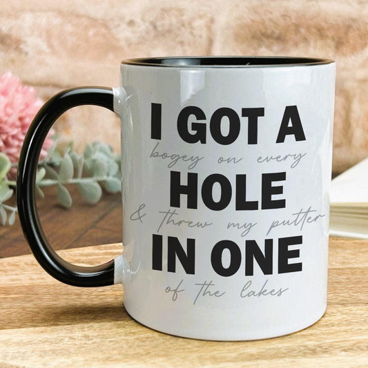 I Got A Hole In One Golf Personalised Sport Mug