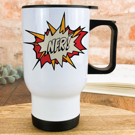 Lana Del Rey NFR Norman Rockwell Music Lyrics Travel Mug Personalised Gift