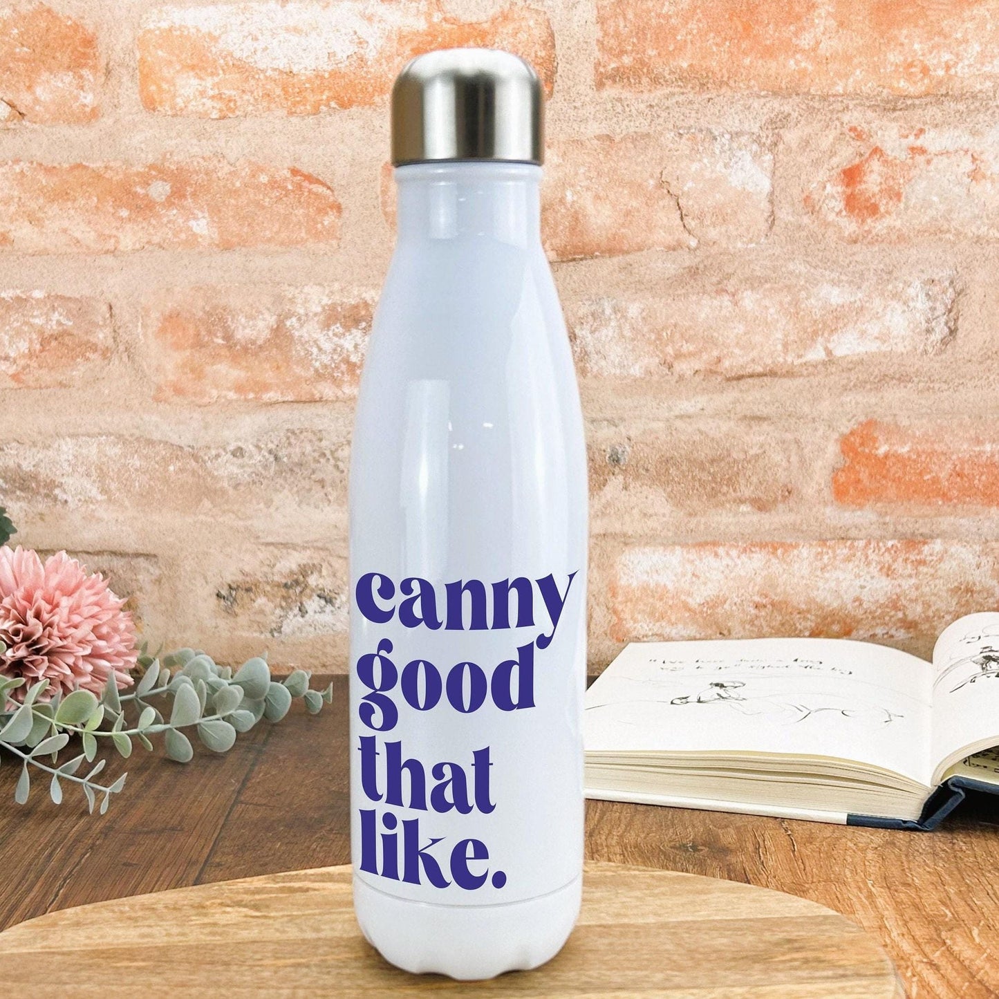 Canny Good That Like - Newcastle Geordie Dialect - Personalised Water Bottle