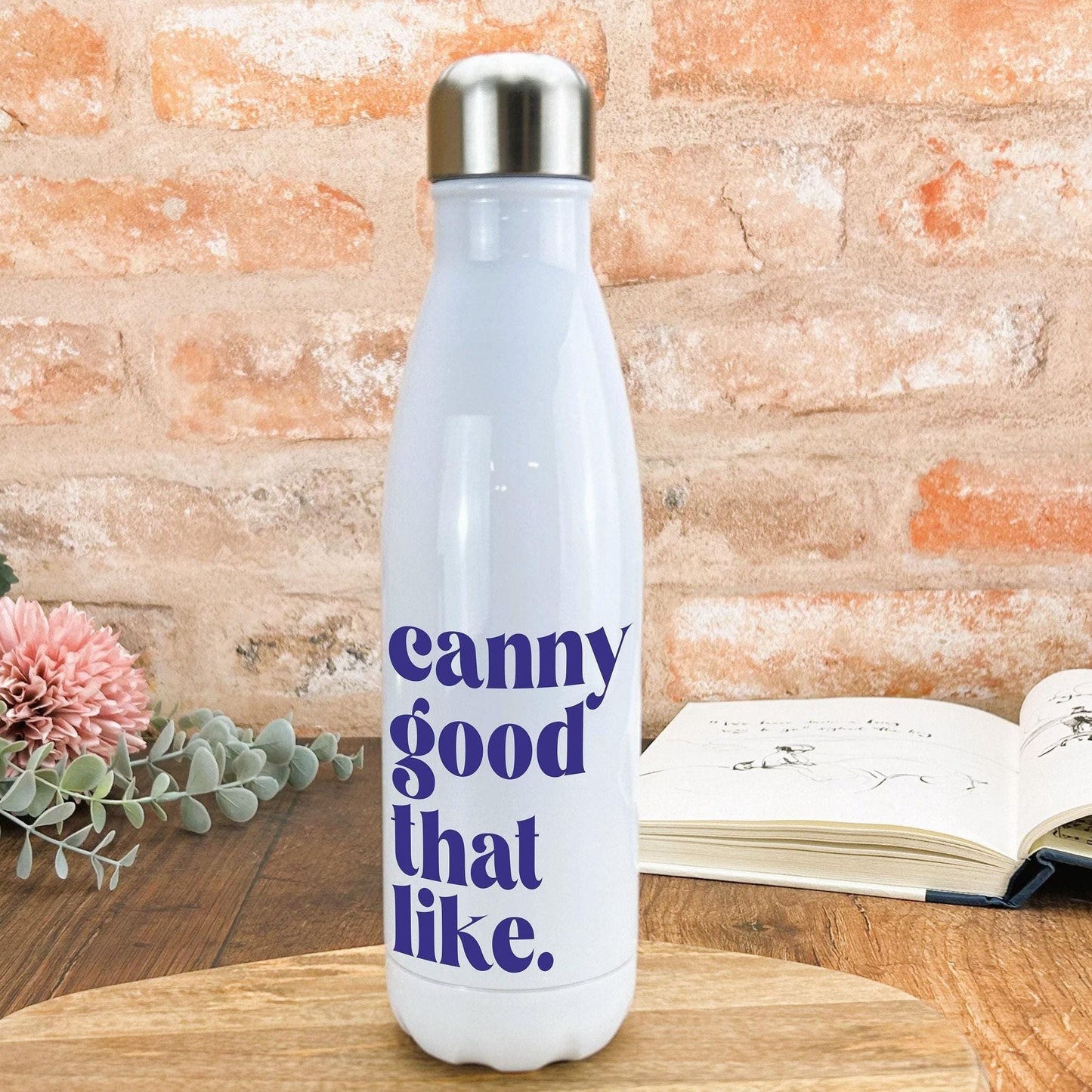 Canny Good That Like - Newcastle Geordie Dialect - Personalised Water Bottle