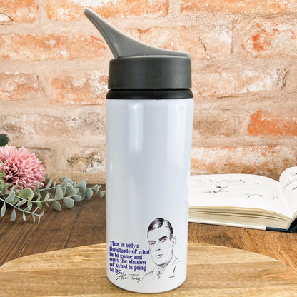 Alan Turing Quote - Personalised Water Bottle