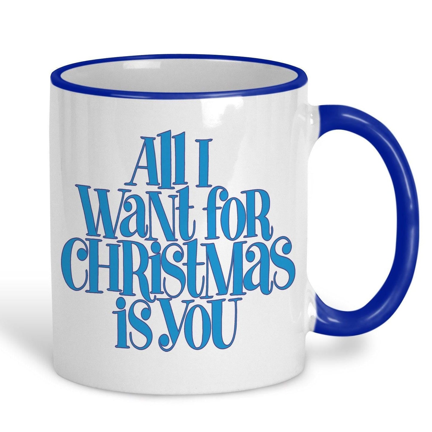 All I Want For Christmas Is You Mariah Carey Christmas Song Lyrics Mug