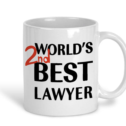 World's 2nd Best Lawyer Better Call Saul TV Show Ceramic Mug