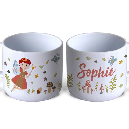 Fairy Woodland Magic Children's Personalised Mug Unbreakable 6oz Kids Toddler