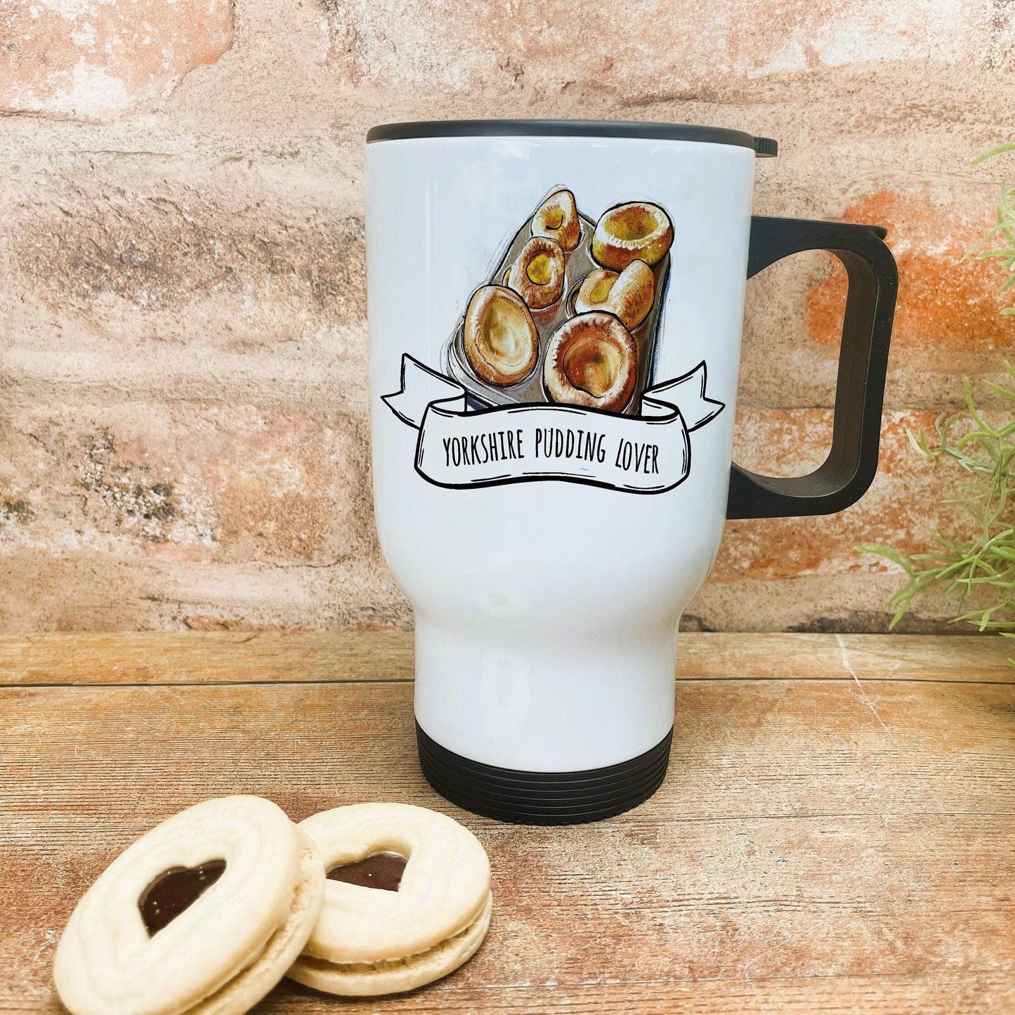 Yorkshire Pudding Lover - Personalised Travel Mug