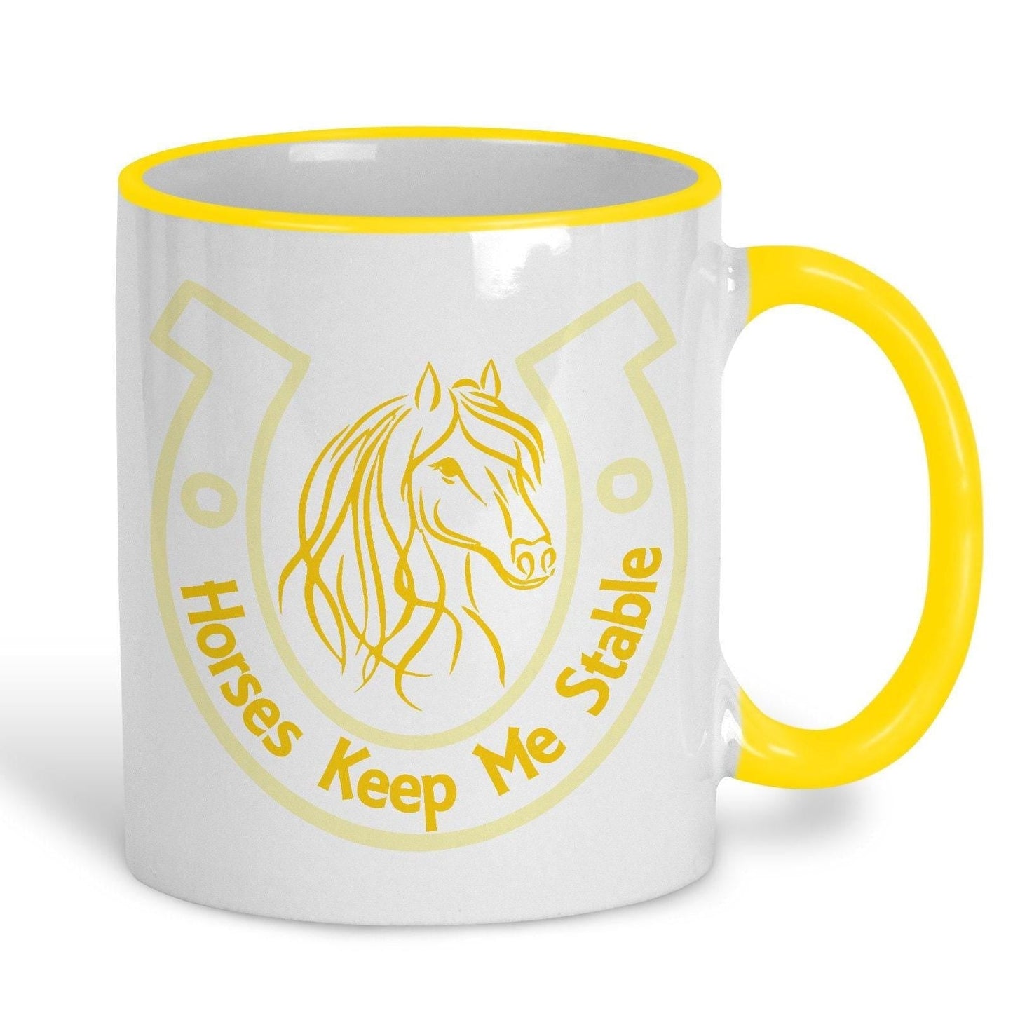 Horse Keeps Me Stable Mug
