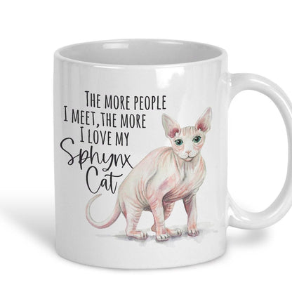Sphynx Cat Mug Personalised