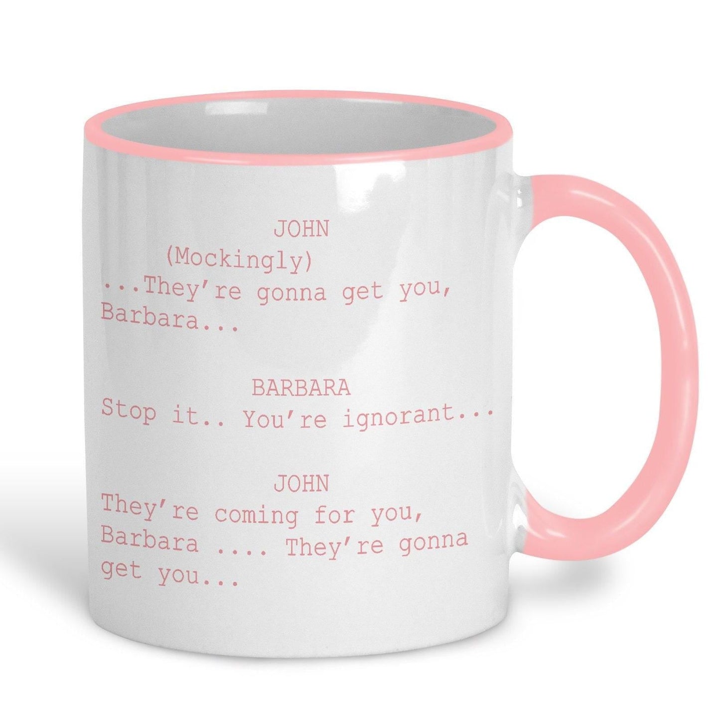 Night of the Living Dead "They're Coming for you Barbara" Zombie Horror Mug