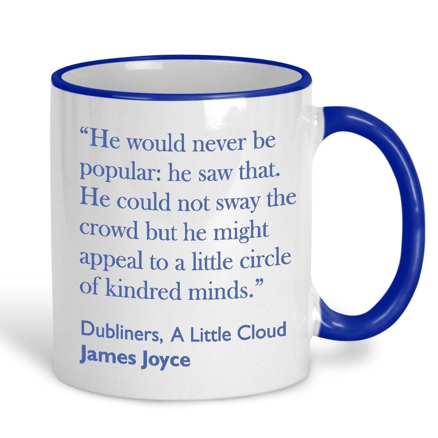 James Joyce Dubliners A Little Cloud Literary Quote Mug