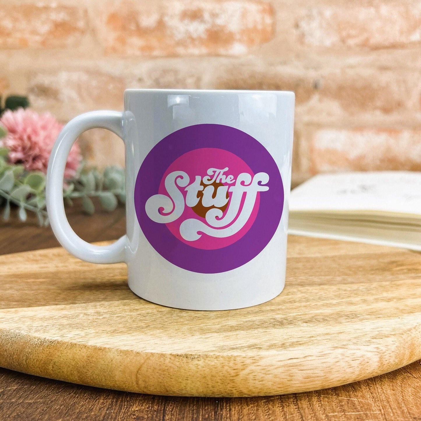 The Stuff Horror Movie Logo Mug