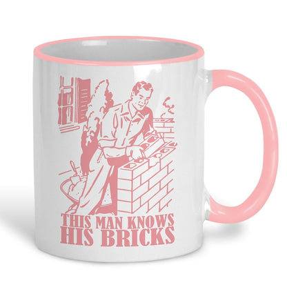 This Man Knows His Bricks Bricklayer Personalised Mug