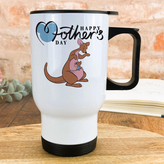 Kanga Roo Pooh Bear Disney Film Mother's Day Travel Mug Personalised Gift