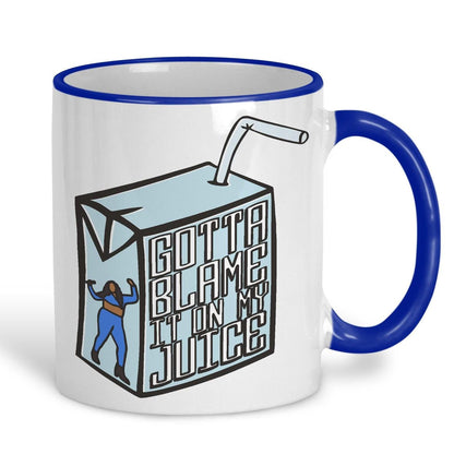 Lizzo Juice Ceramic Mug Song Lyrics Blame It On My Juice