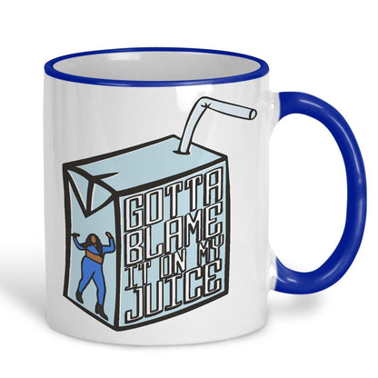 Lizzo Juice Ceramic Mug Song Lyrics Blame It On My Juice