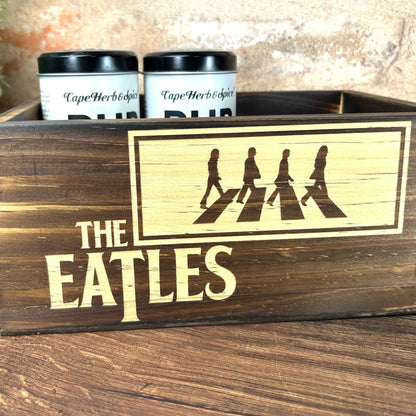 The Eatles Abbey Road Beatles Kitchen Tidy / Caddy - Funny Cooking Gift - Present Kitchen Decor Housewarming
