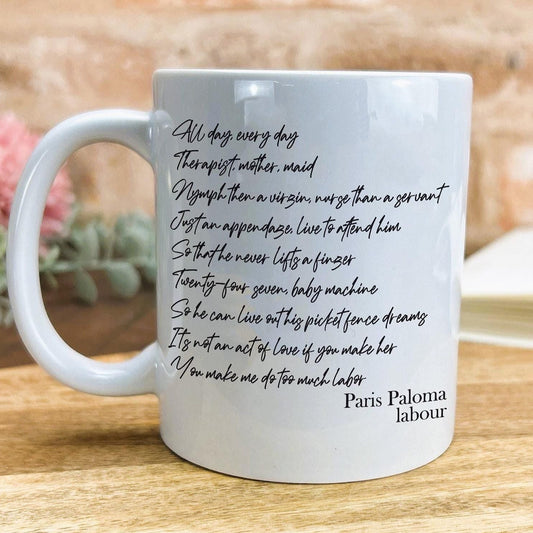 Paris Paloma Labour Ceramic Mug