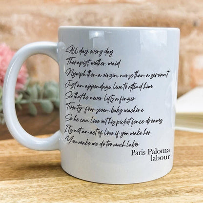 Paris Paloma Labour Ceramic Mug