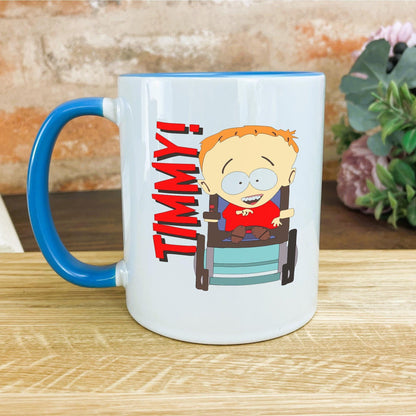 Timmy South Park Character Personalised Ceramic Gift Mug
