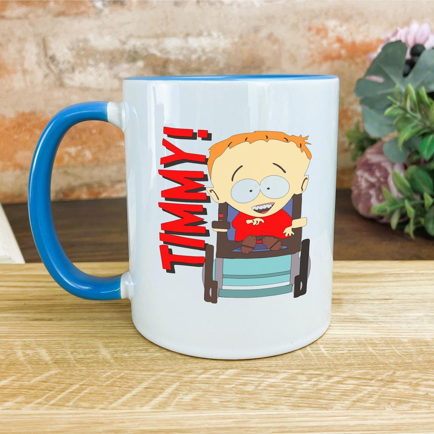 Timmy South Park Character Personalised Ceramic Gift Mug
