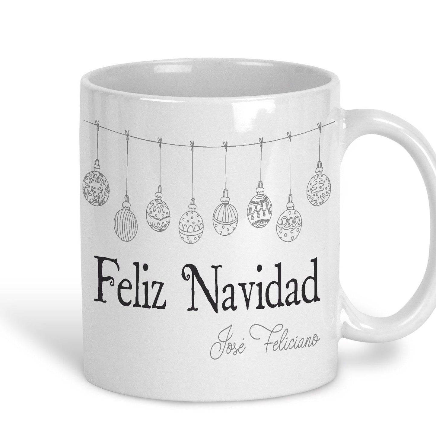 Feliz Navidad Jose Feliciano Christmas Song Lyrics Mug