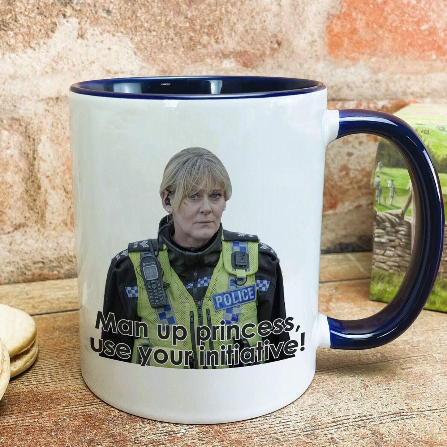 Happy Valley Quote Yorkshire Dialect - Personalised Ceramic Mug