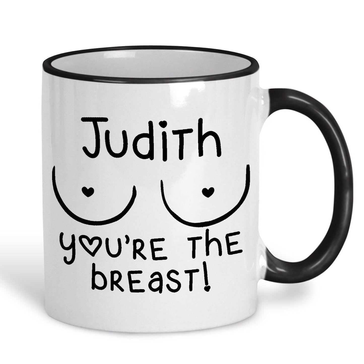 You're The Breast Boob Personalised Mug Valentine's Day Boyfriend Girlfriend Gift Partner