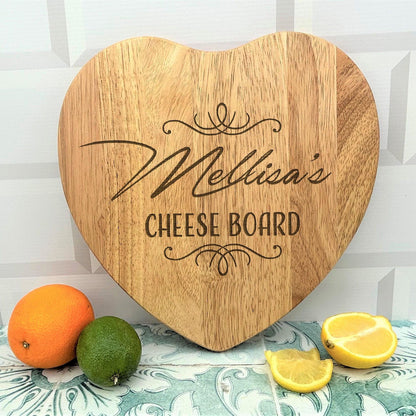 Cheese Board / Chopping Board - Personalised Gift - Birthday - Valentines - Anniversary