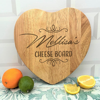 Cheese Board / Chopping Board - Personalised Gift - Birthday - Valentines - Anniversary