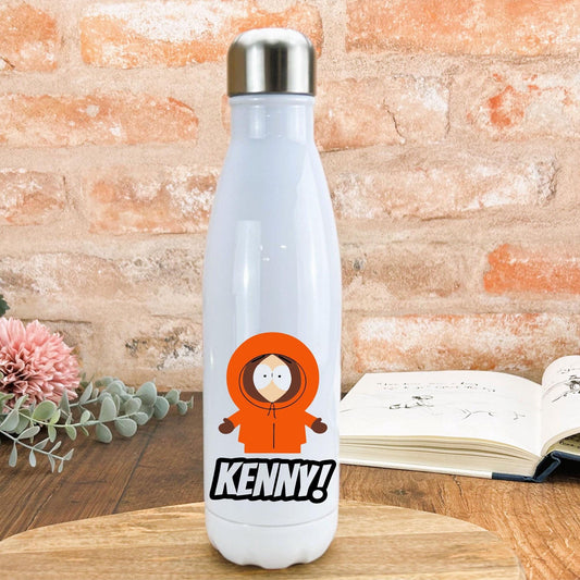 Kenny South Park Character Personalised Water Bottle Gift