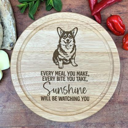 Corgi Pembroke Welsh Dog - Personalised Chopping Board