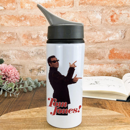 Tom Jones Personalised Water Bottle Gift