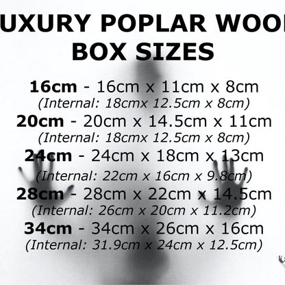 Gothic Skull & Roses Personalised Memory Box - Trinkets and Keepsakes - Birthday Christmas Gift - Unique Unusual Present