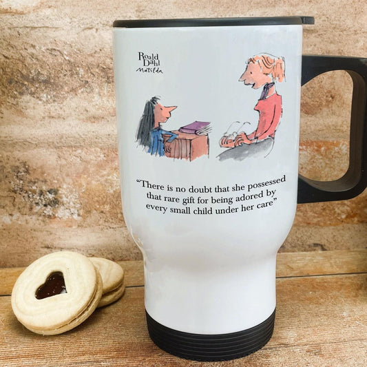 Miss Honey Matilda Teacher Travel Mug - Personalised Message