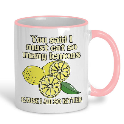 Kate Nash Foundations Lemons So Bitter Music Lyrics Mug
