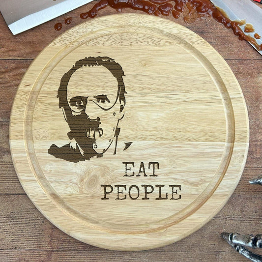 Hannibal Lecter "Eat People" Chopping Board