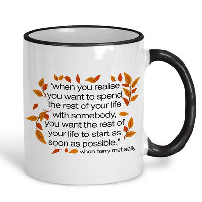 When Harry Met Sally Love Valentine's Day Girlfriend Boyfriend Mug