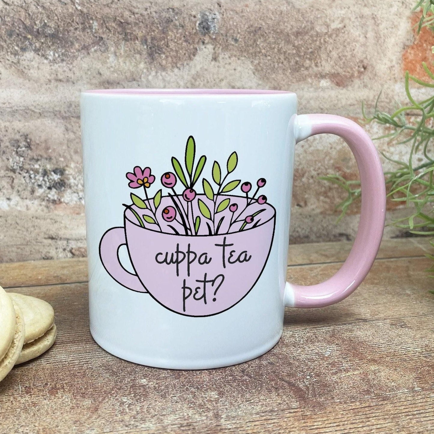 Cuppa Tea Pet? - Newcastle Geordie Dialect - Personalised Ceramic Mug