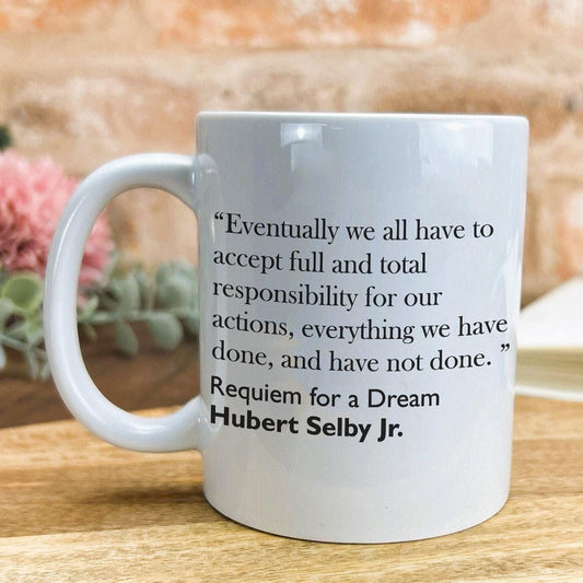 Hubert Selby Jr Requiem For A Dream Book Quote Personalised Ceramic Mug