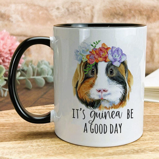Guinea Be A Good Day Personalised Ceramic Mug