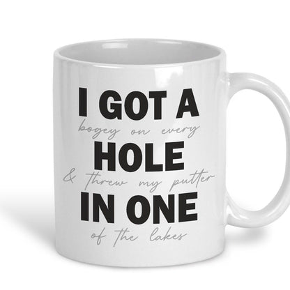 I Got A Hole In One Golf Personalised Sport Mug