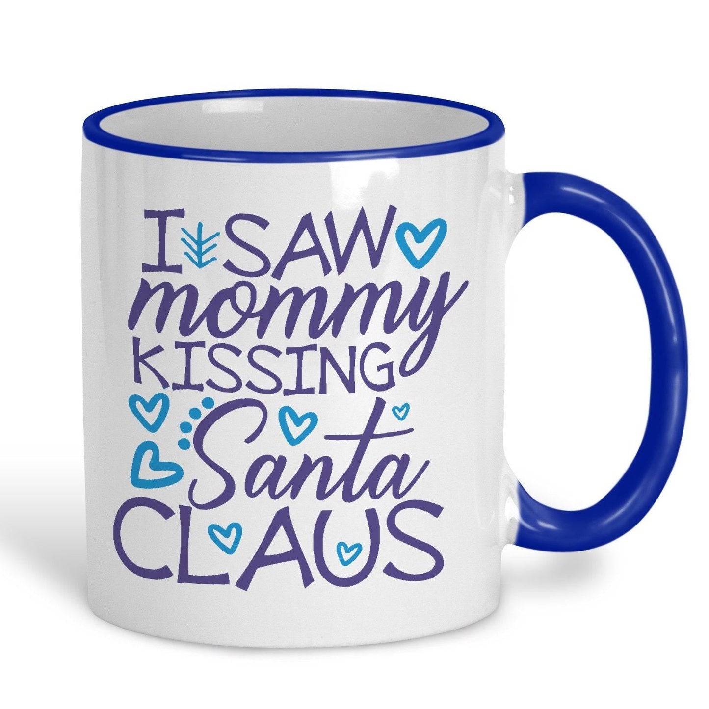 I Saw Mommy Kissing Santa Claus Jackson Five 5 Christmas Song Lyrics Personalised Ceramic Mug